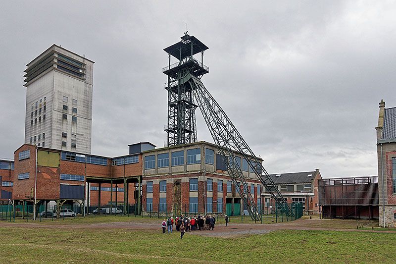 photo of a mine shaft